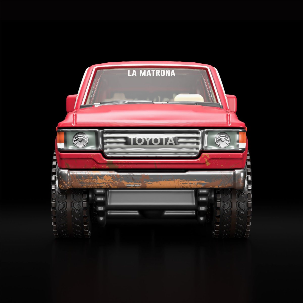 2026 Toyota Land Cruiser FJ60 Red: Image 12