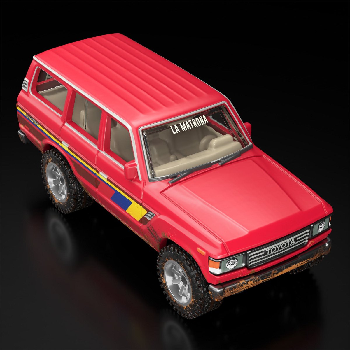 2026 Toyota Land Cruiser FJ60 Red: Image 11