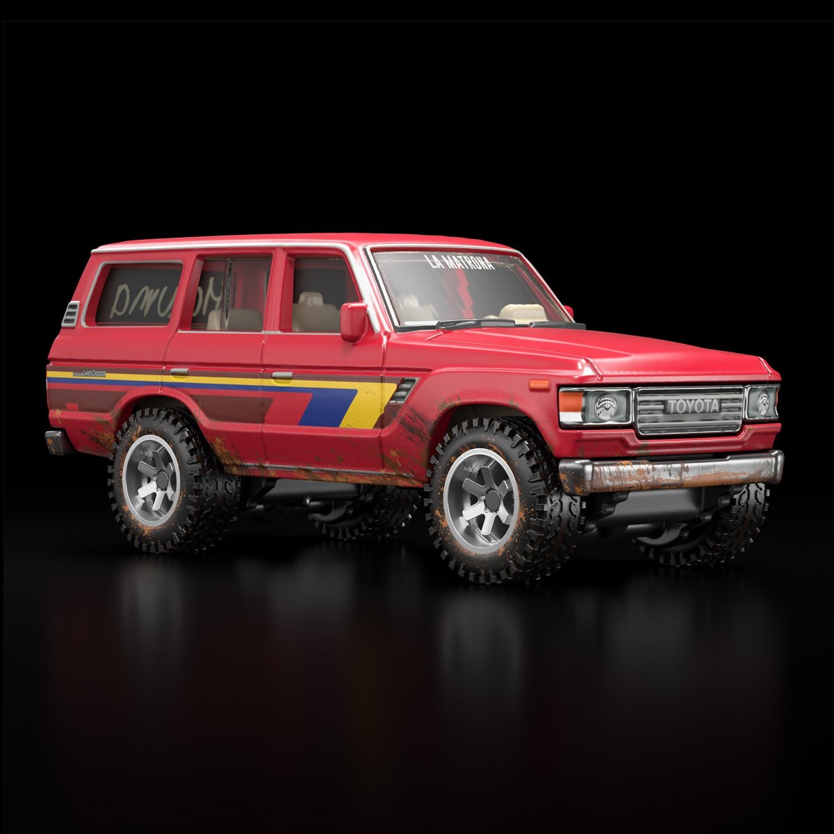2026 Toyota Land Cruiser FJ60 Red: Image 2
