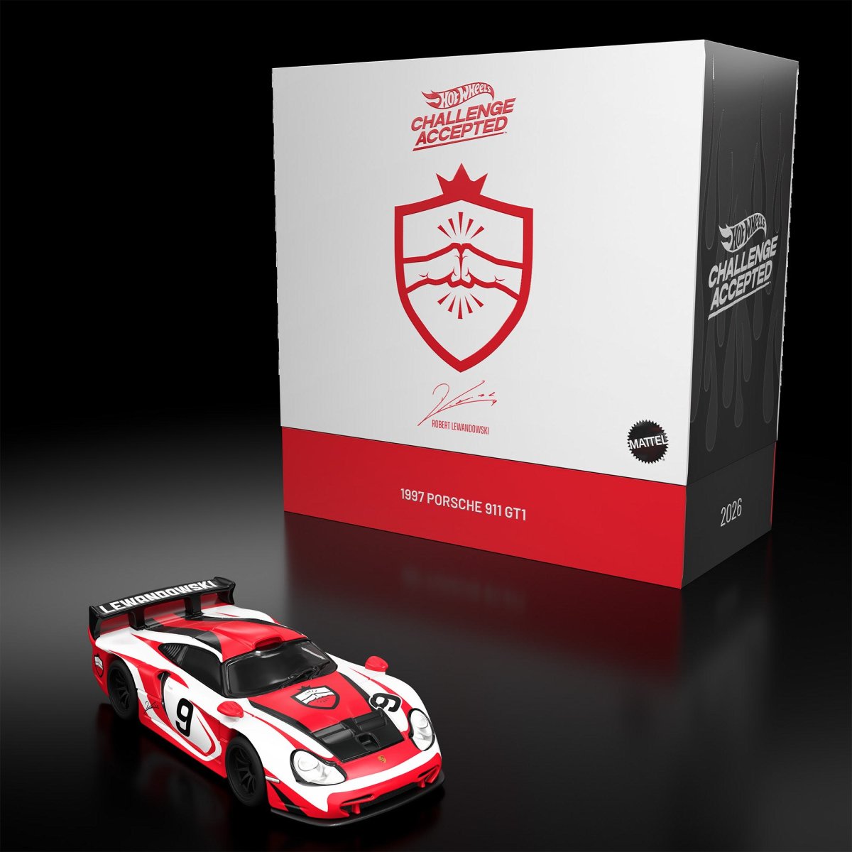 2026 1997 Porsche 911 GT1 Red: Image 3