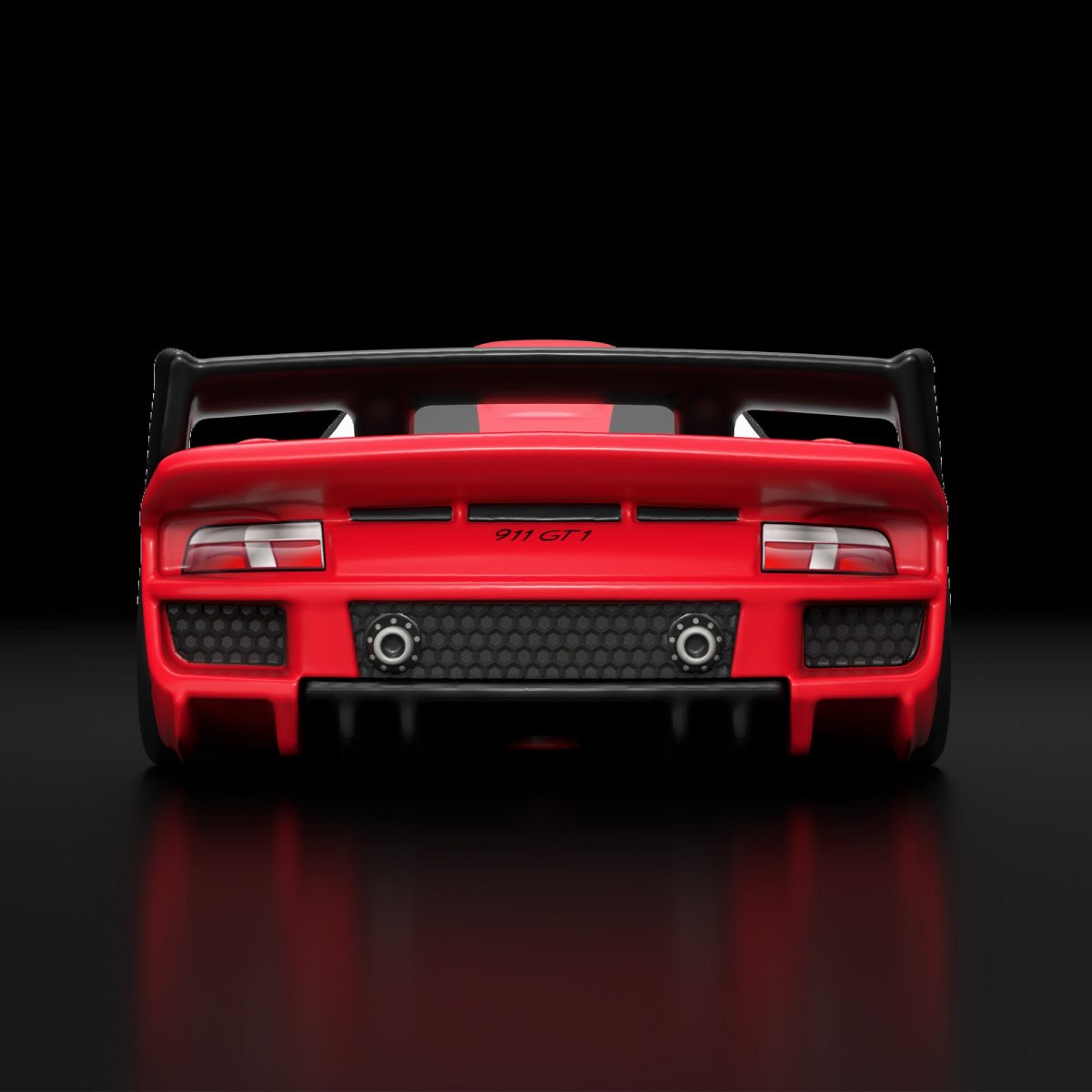 2026 1997 Porsche 911 GT1 Red: Image 15