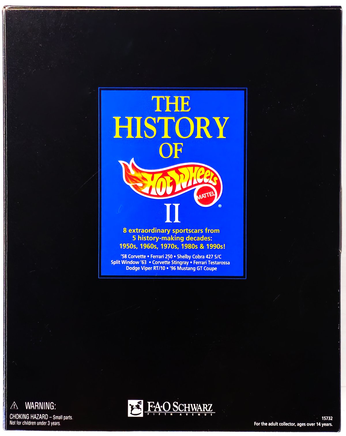 1996 FAO Schwarz History of Hot Wheels II 8-Pack: Image 2