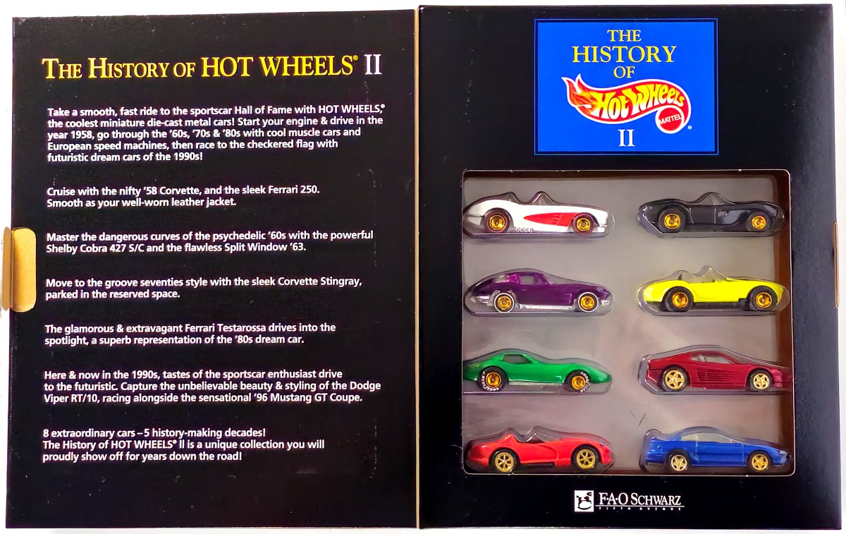 1996 FAO Schwarz History of Hot Wheels II 8-Pack: Image 5