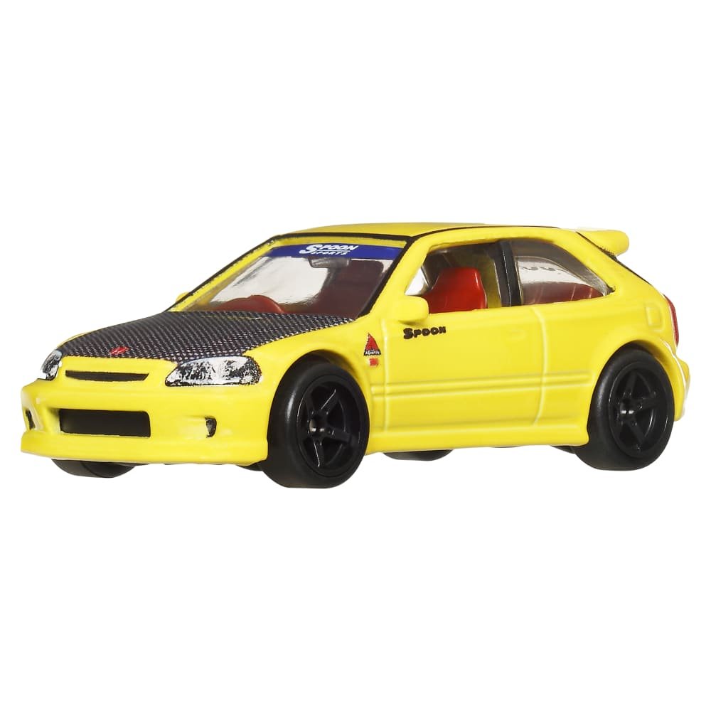 2025 99 Honda Civic Type R (EK9) & Honda Civic Type R Spoon 2-Pack Yellow: Image 2