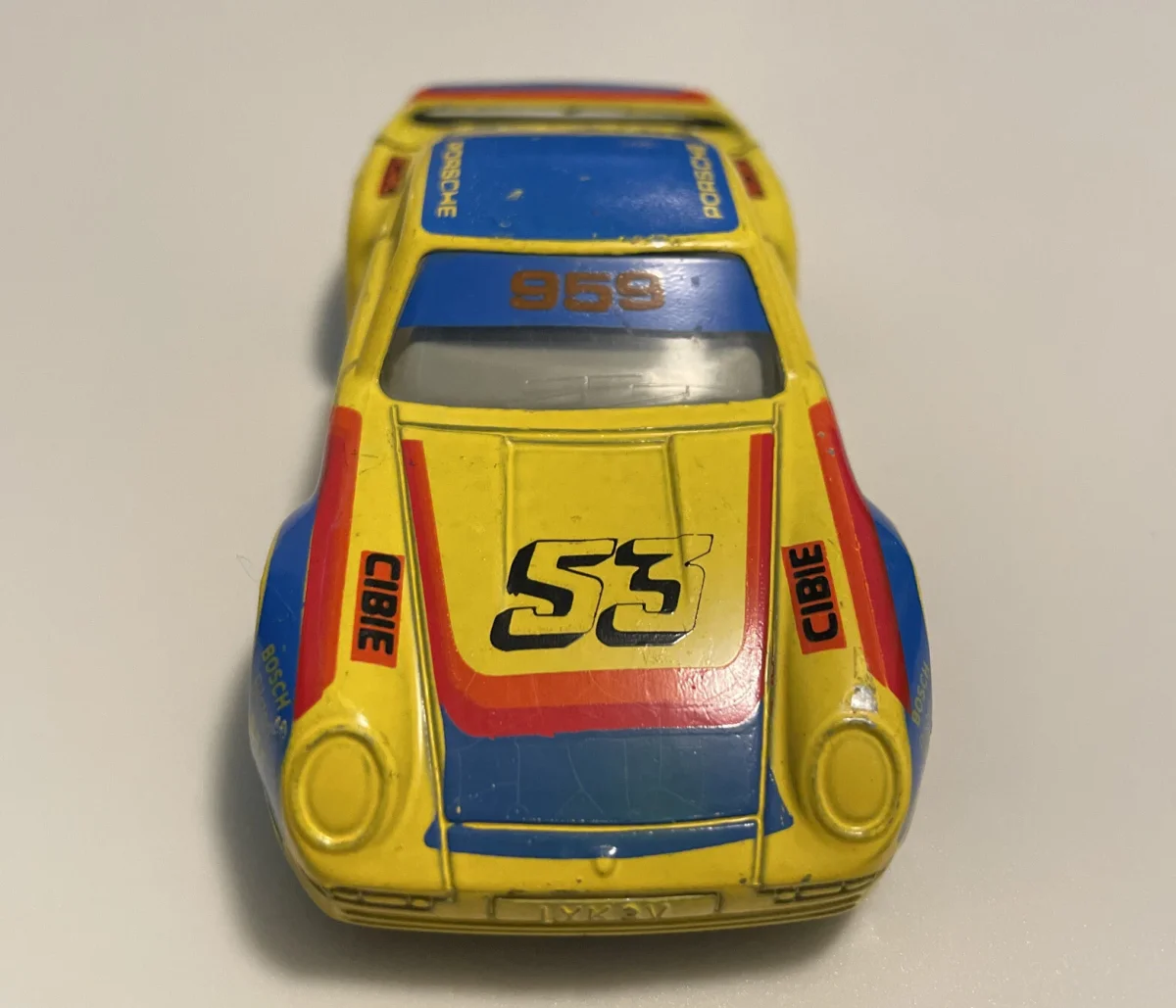 1986 Porsche 959 Yellow: Image 2
