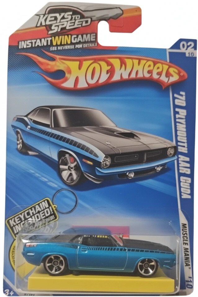 2010 70 Plymouth AAR Cuda Blue: Long (US): Image 3