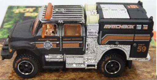 2011 WorkStar Brush Fire Truck Black: Image 2