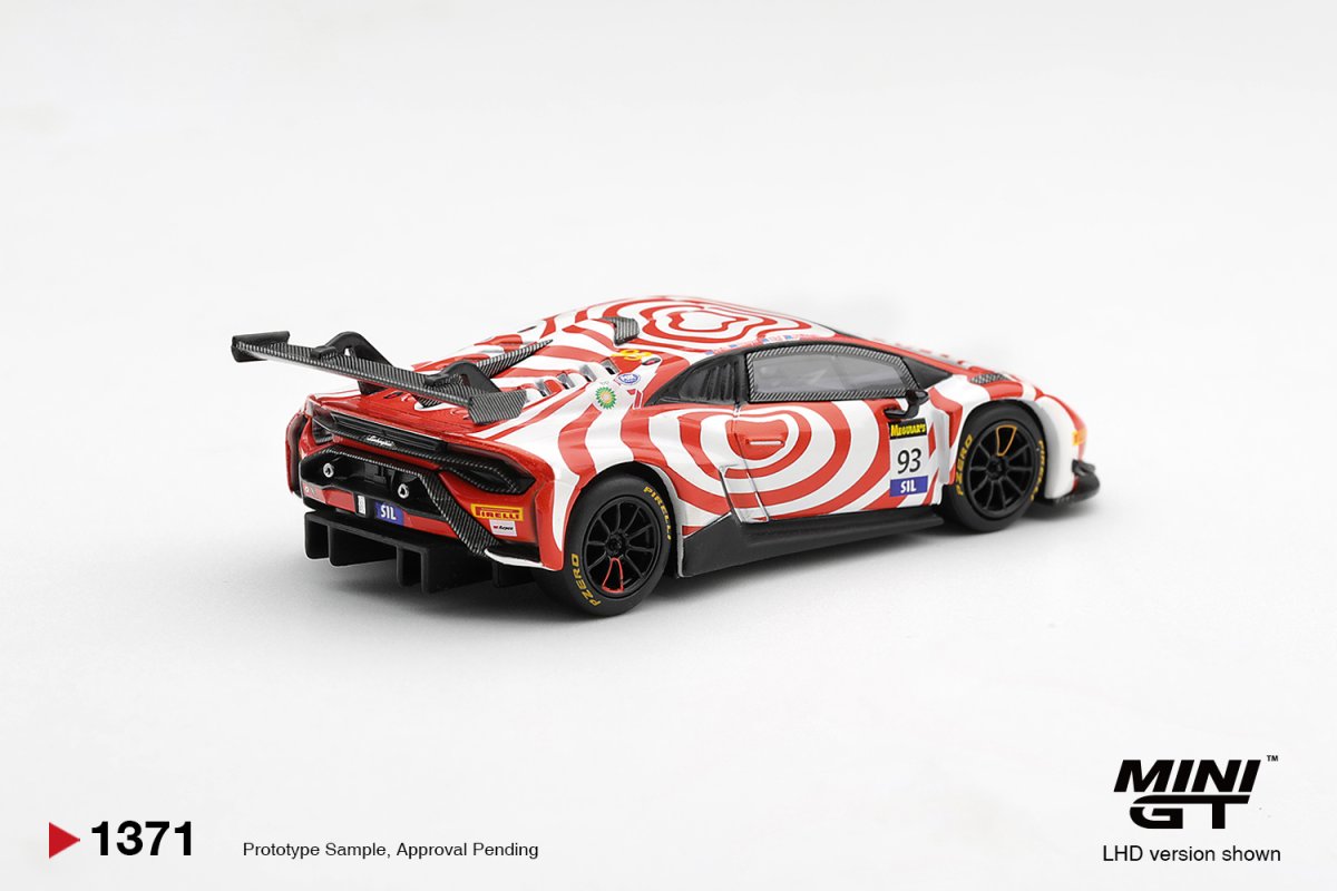 2026 Lamborghini Huracan GT3 EVO2 #93 Wall Racing 2025 Bathurst 12 hrs White: Image 3