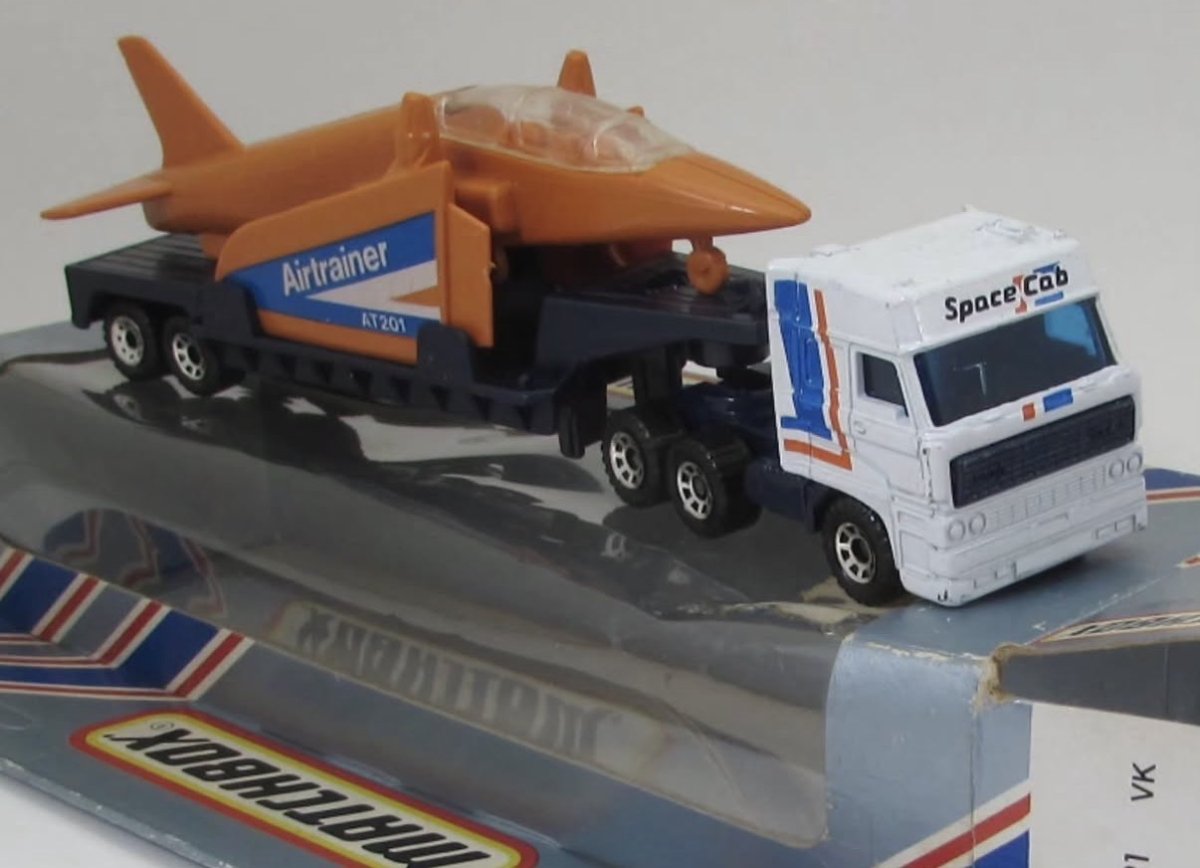 1987 DAF 3300 Space Cab & Aircraft Transporter White: Image 2