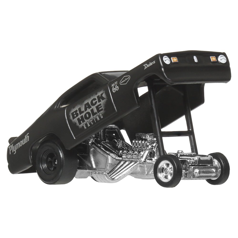 2026 Plymouth Duster Funny Car & 65 Mercury Comet Cyclone 2-Pack Black: Image 7