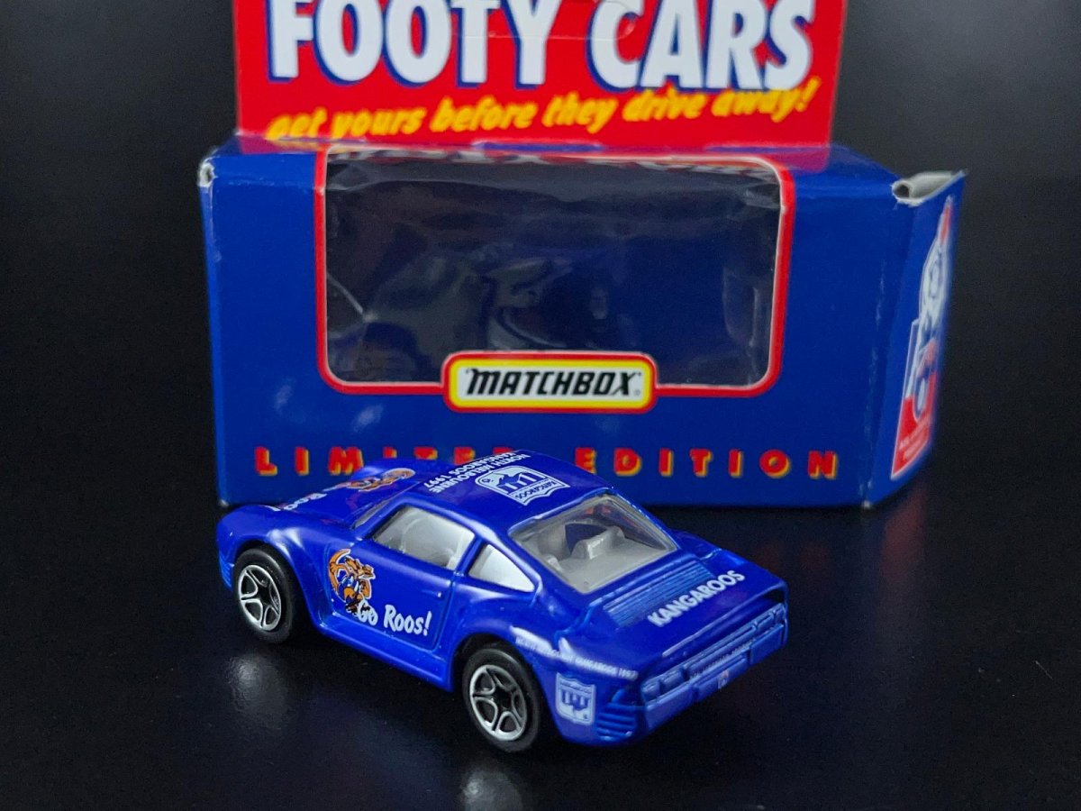 1997 Porsche 959 North Melbourne Kangaroos Blue: Image 3