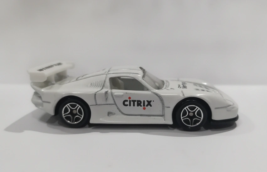 2000 Porsche 911 Gt1 White: No Package: Image 2