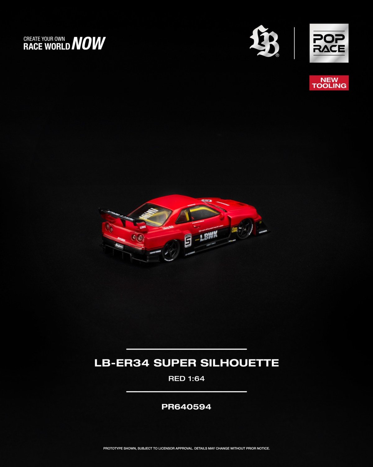 2026 LB-ER34 Super Silhouette Red: Image 2