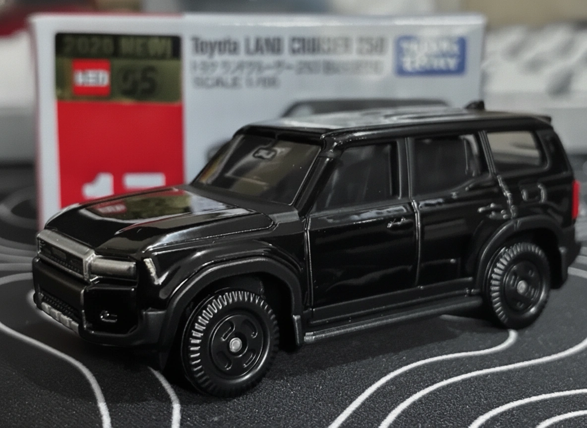 2025 Toyota Land Cruiser 250 Black: No Package: Image 2