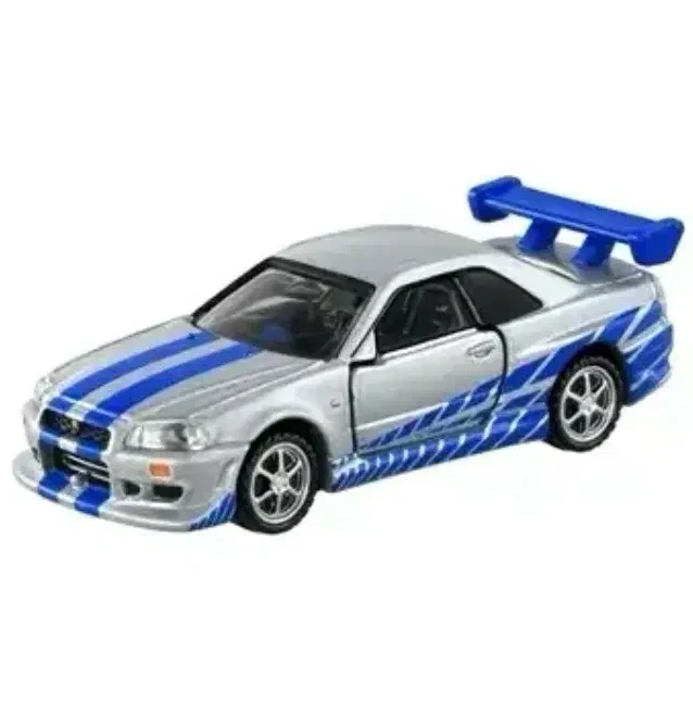 2022 Fast and Furious 1999 Skyline GT-R R34 Silver: No Package: Image 2