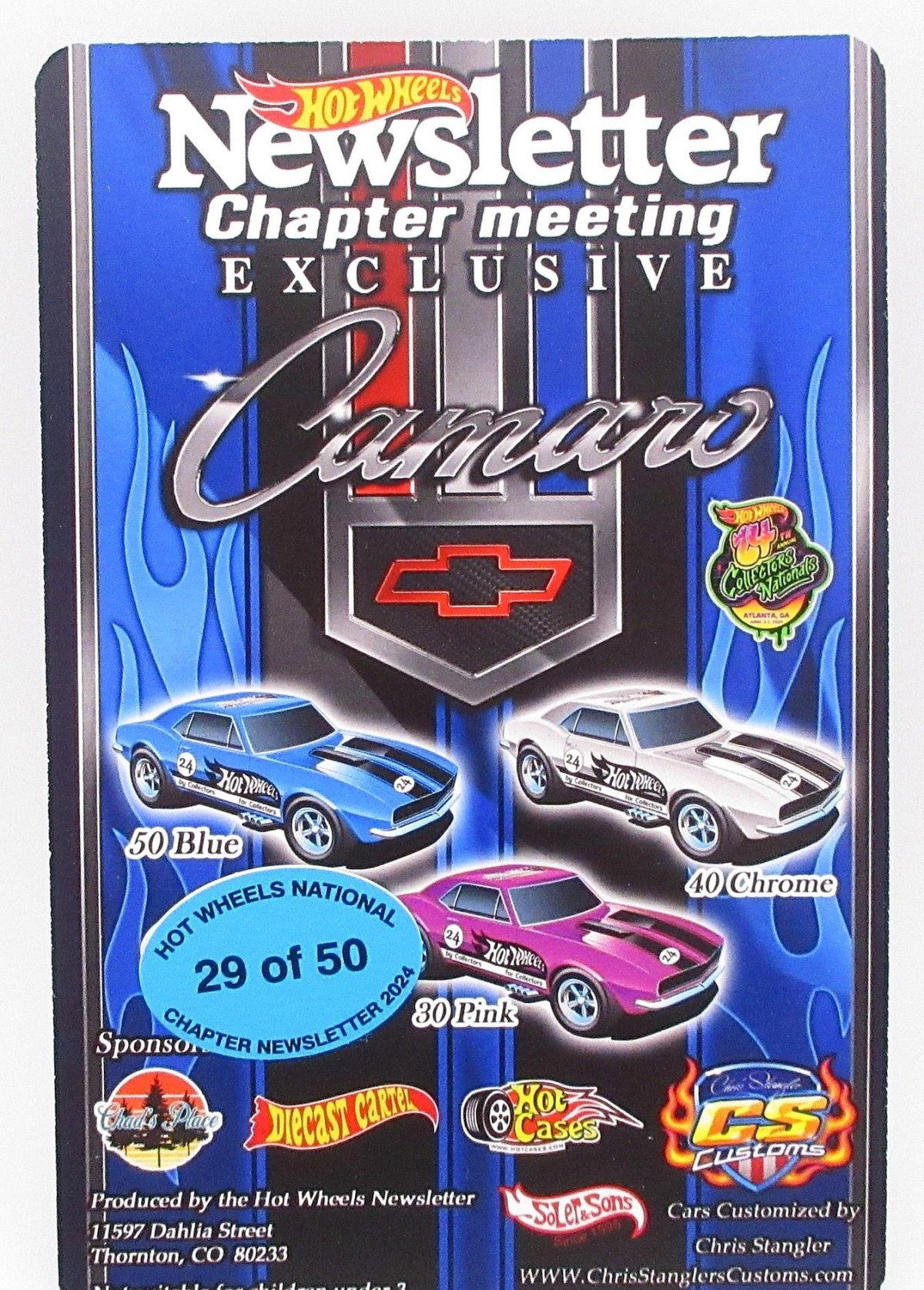 2024 67 Camaro Blue: Long (US): Image 3