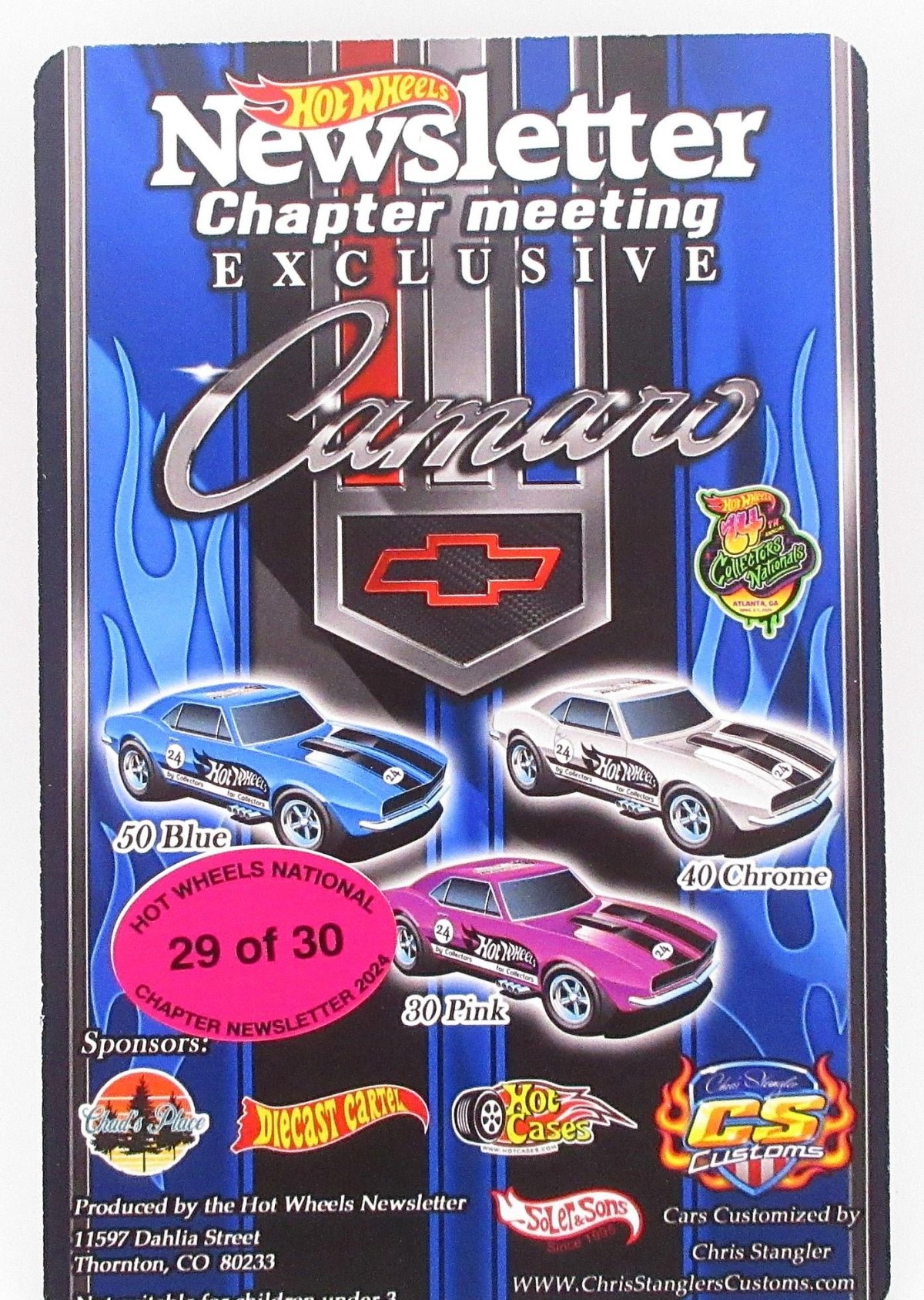 2024 67 Camaro Pink: Long (US): Image 2