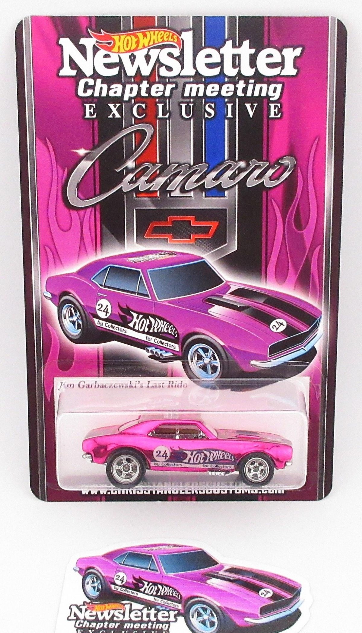 2024 67 Camaro Pink: Long (US): Image 3