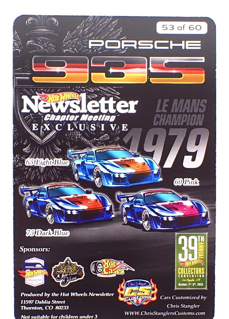 2025 Porsche 935 Blue: Long (US): Image 3