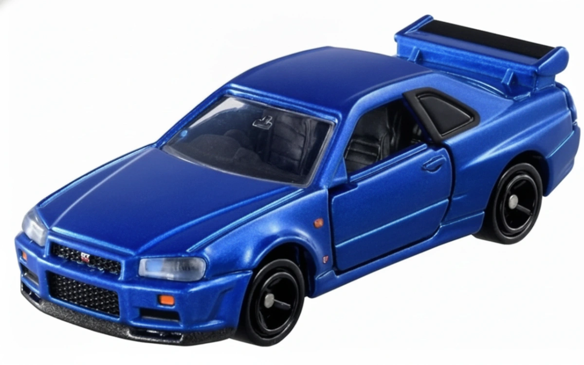 2026 NISSAN SKYLINE GT-R(R34) Blue: Image 2