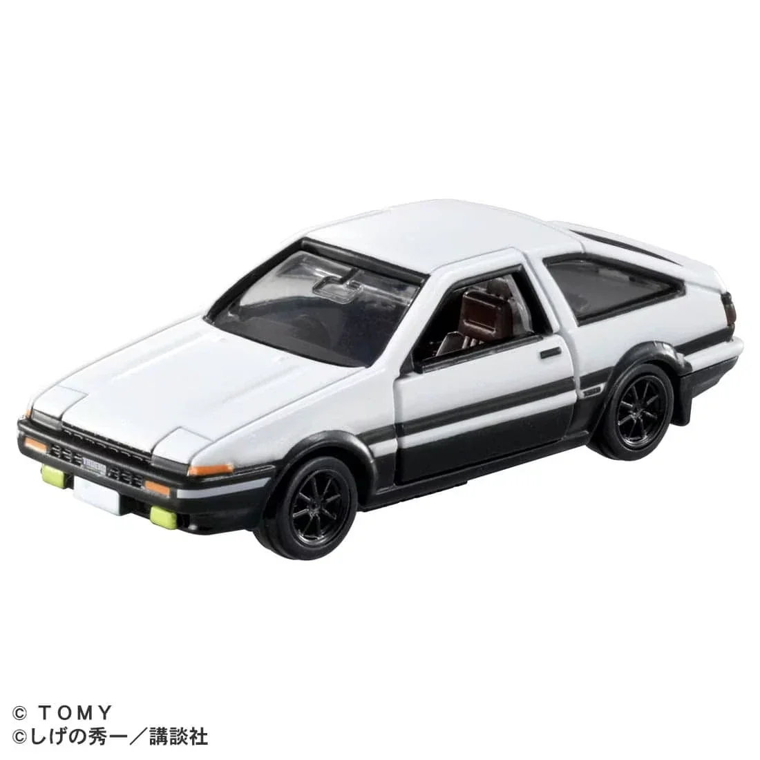 2024 Initial D AE86 Trueno (Takumi Fujiwara) White: Image 2