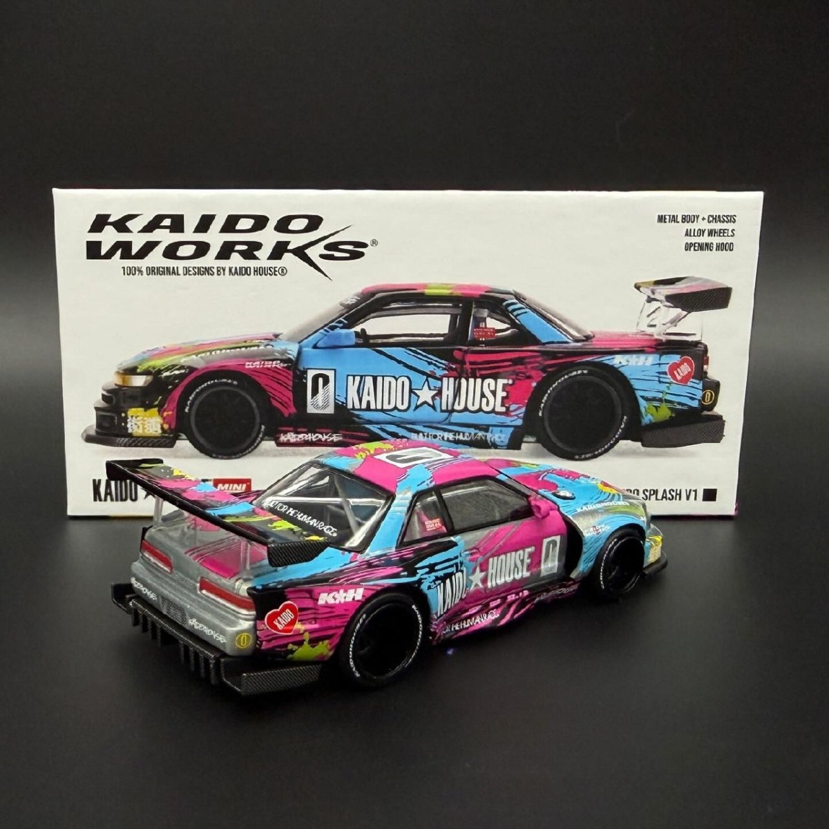 2026 Nissan Silvia S13-R Kaido Splash V1 ZAMAC: Image 2