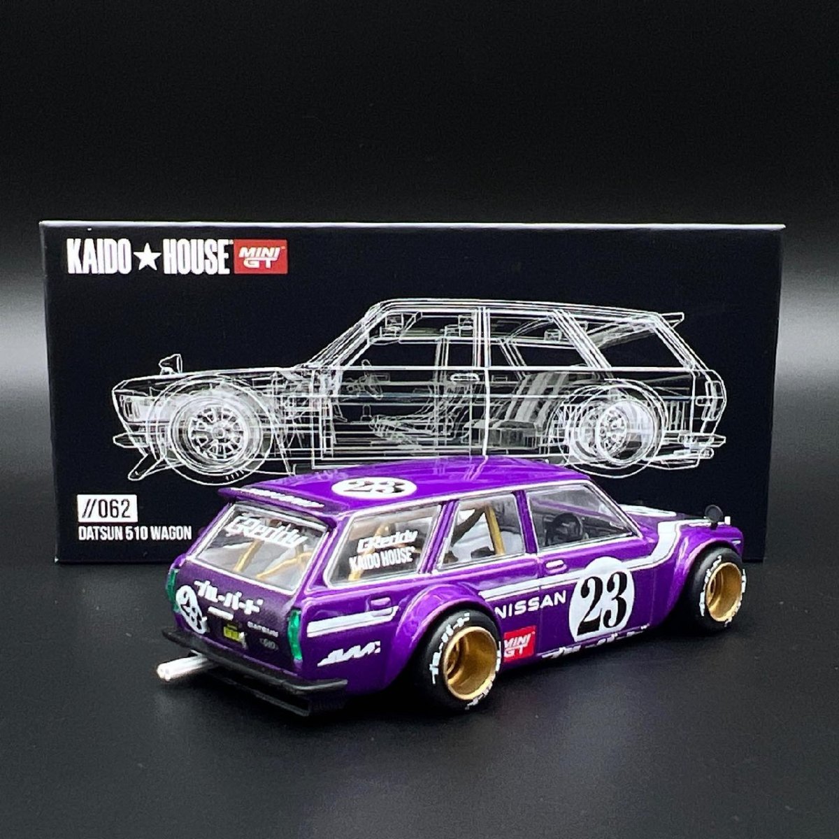 2023 Datsun KAIDO 510 Wagon CARBON FIBER V1 Purple: Image 2