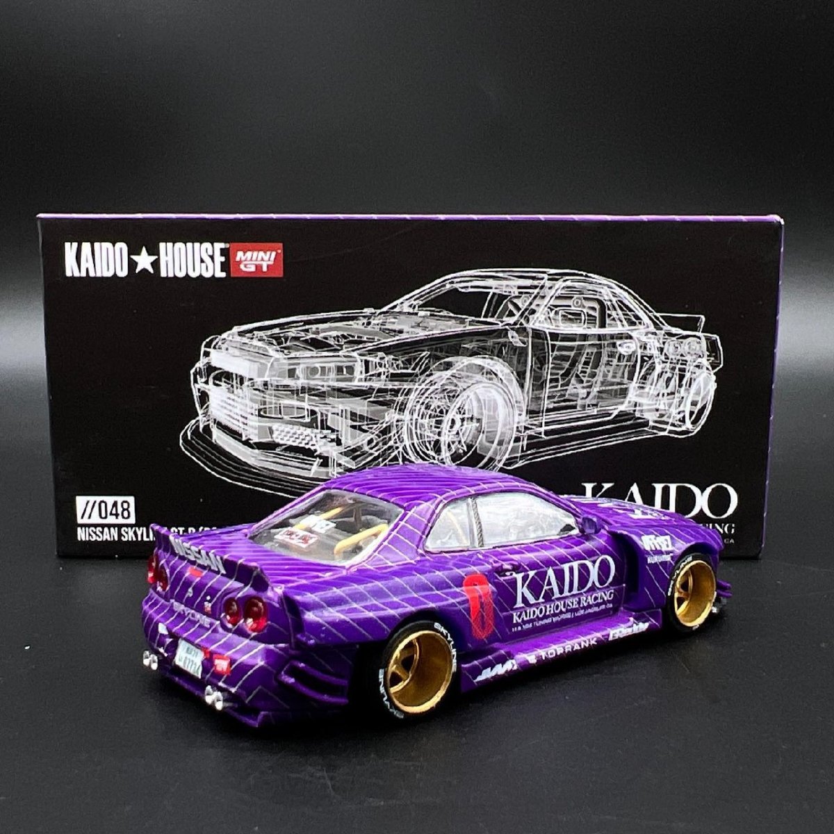 2023 Nissan Skyline GT-R (R34) Kaido Works Purple Purple: Image 2