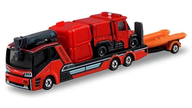 2026 MORITA SMALL OFF-ROAD FIRE FIGHTING VEHICLE Red Ladybug & Transporter Red: Image 2