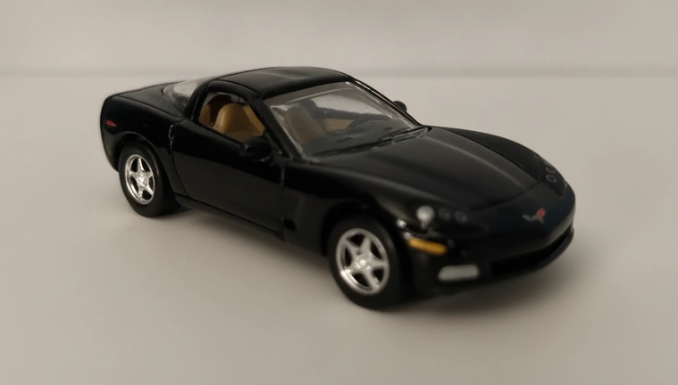 2005 2005 Chevrolet Corvette C6 Black: No Package: Image 2