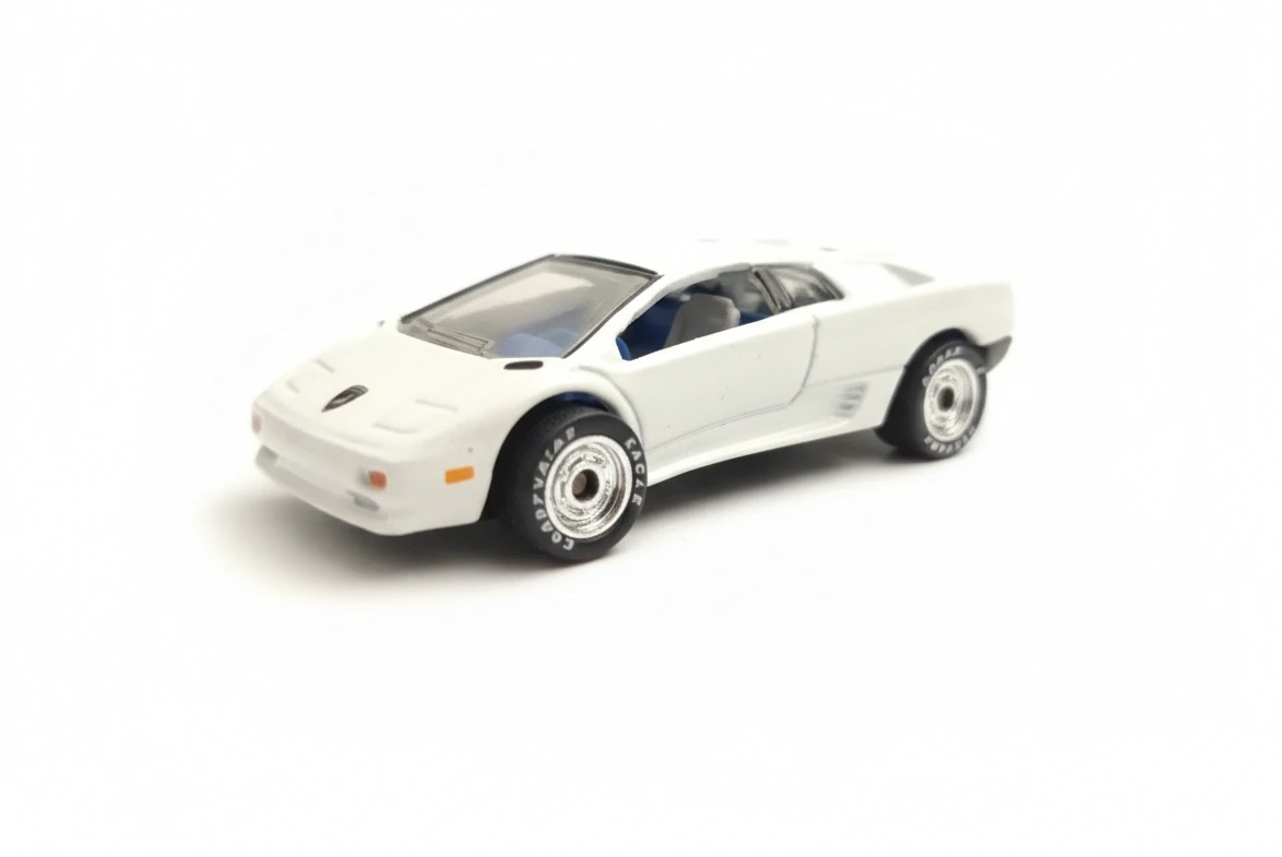 1996 Lamborghini Diablo White: No Package: Image 2