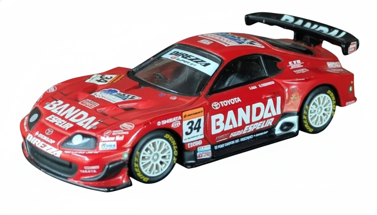 2005 Bandai Supra Red: No Package: Image 2