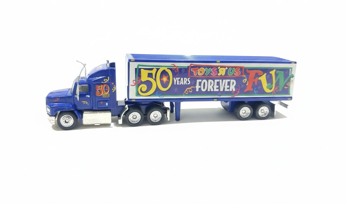 1999 Ford Aeromax Box Truck Blue: No Package: Image 2