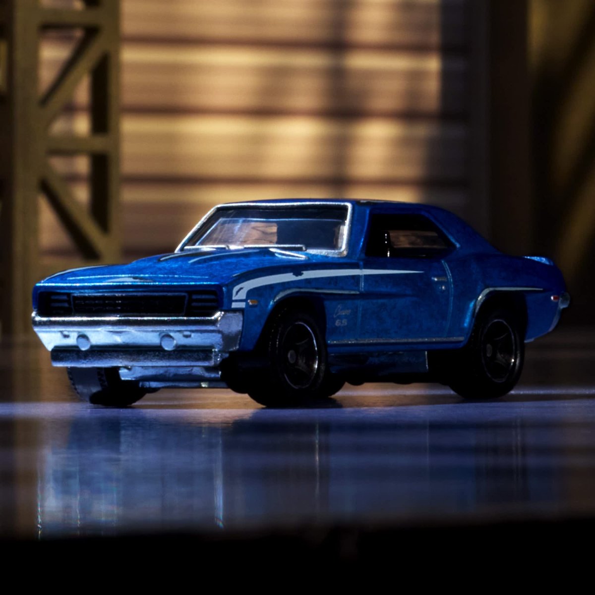 2026 1969 Chevrolet Camaro RS/SS Prop Car Replica Blue: Image 9