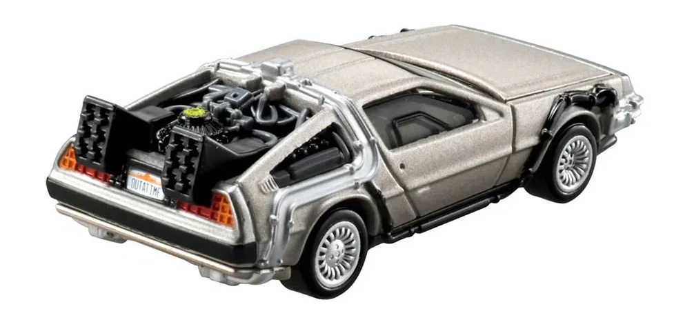 2022 Back to the Future Delorean (Time Machine) Silver: Image 3