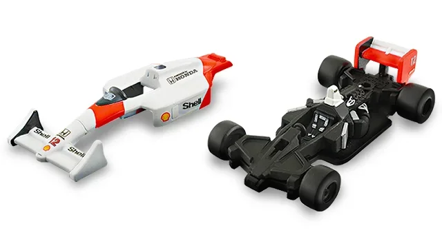 2024 McLaren Honda MP4/4 No. 12 (Ayrton Senna) White: Image 4