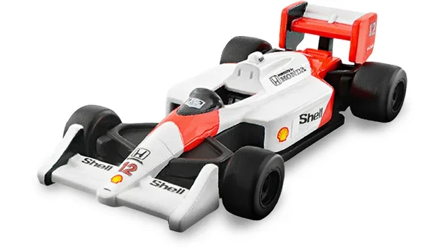2024 McLaren Honda MP4/4 No. 12 (Ayrton Senna) White: Image 3