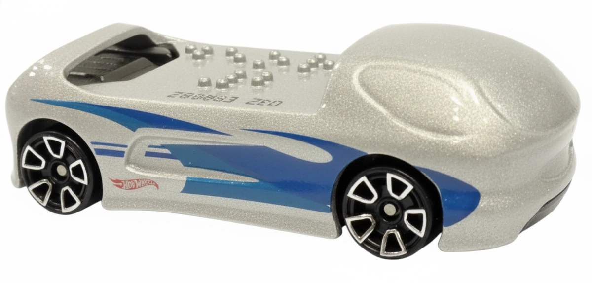 2027 Braille Racer - Deora II Silver: No Package: Image 2