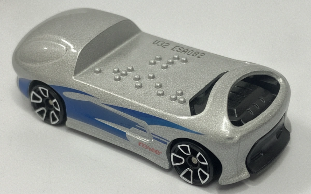 2027 Braille Racer - Deora II Silver: No Package: Image 3