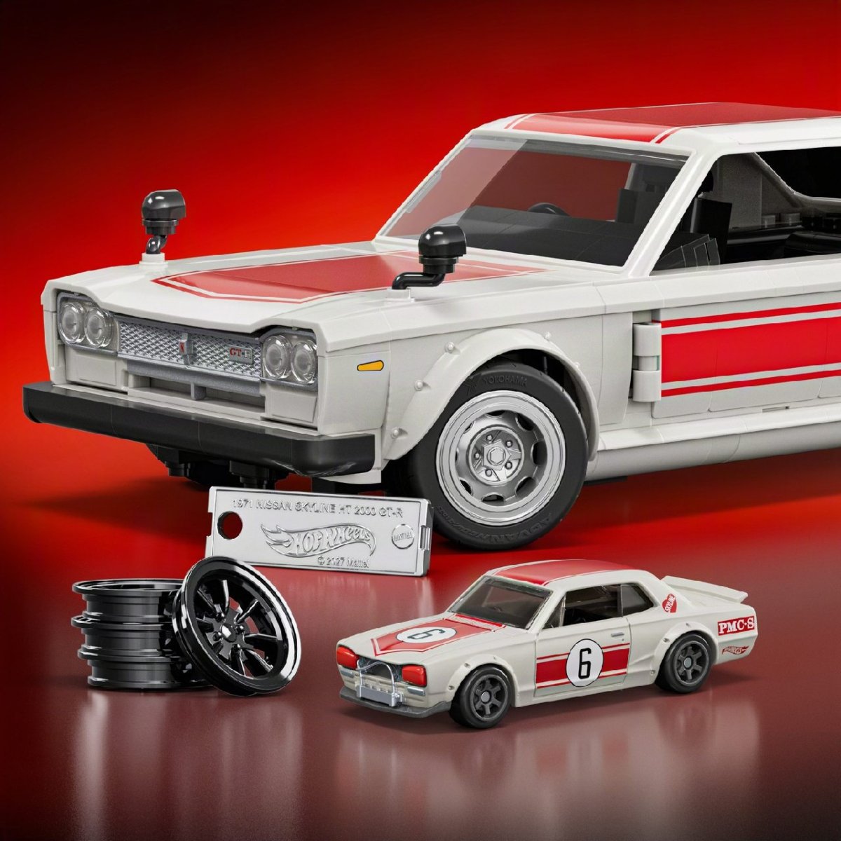 2027 1971 Nissan Skyline 2000 GT-R White: Image 2