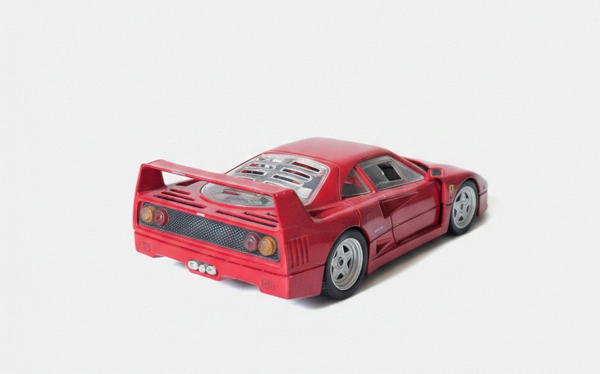 2001 Ferrari F40 Red: No Package: Image 2