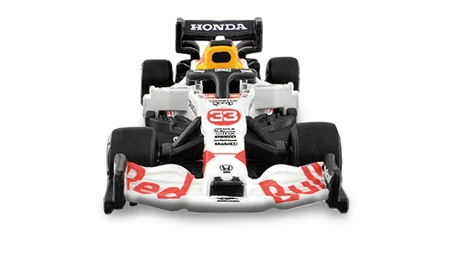 2024 Red Bull Racing Honda RB16B No. 33 Thank You Color White: Image 4