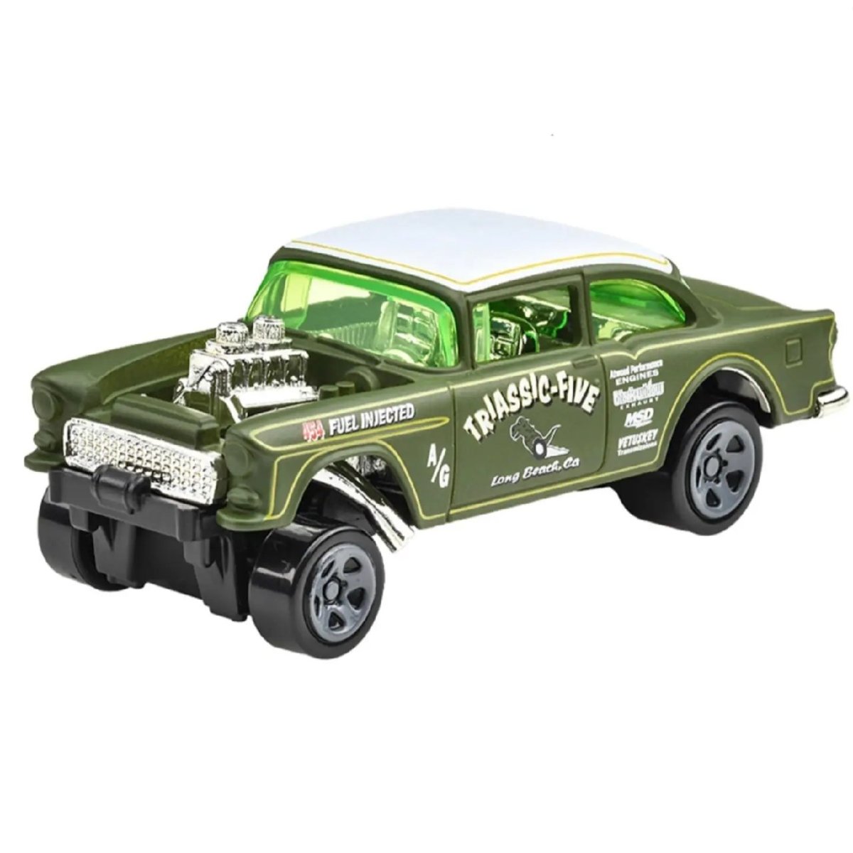 2027 55 Chevy Bel Air Gasser Green: Image 2
