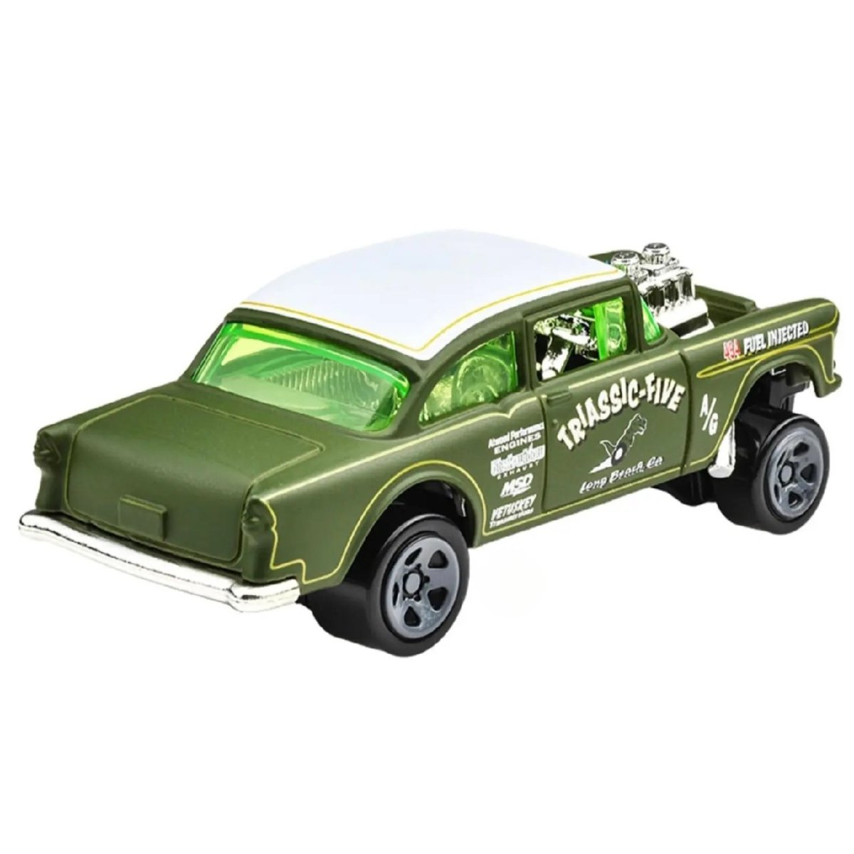 2027 55 Chevy Bel Air Gasser Green: Image 3