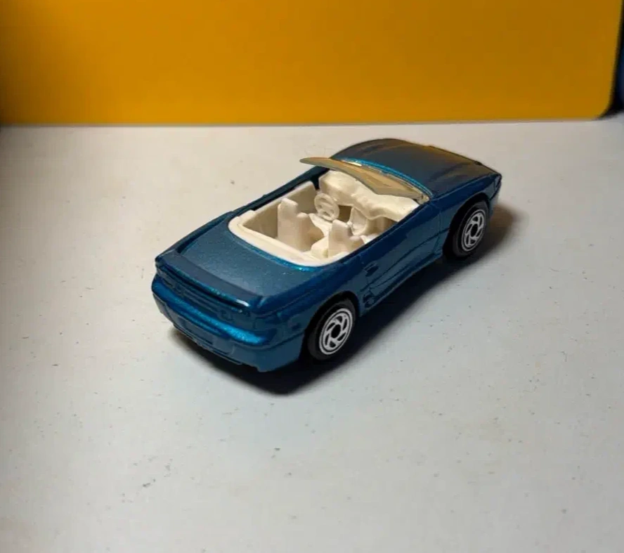 1995 Mitsubishi 3000GT Spyder Blue: No Package: Image 3