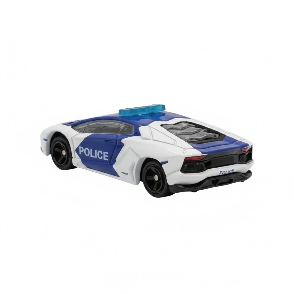 2025 Lamborghini Aventador LP 700-4 Police Car White: No Package: Image 2