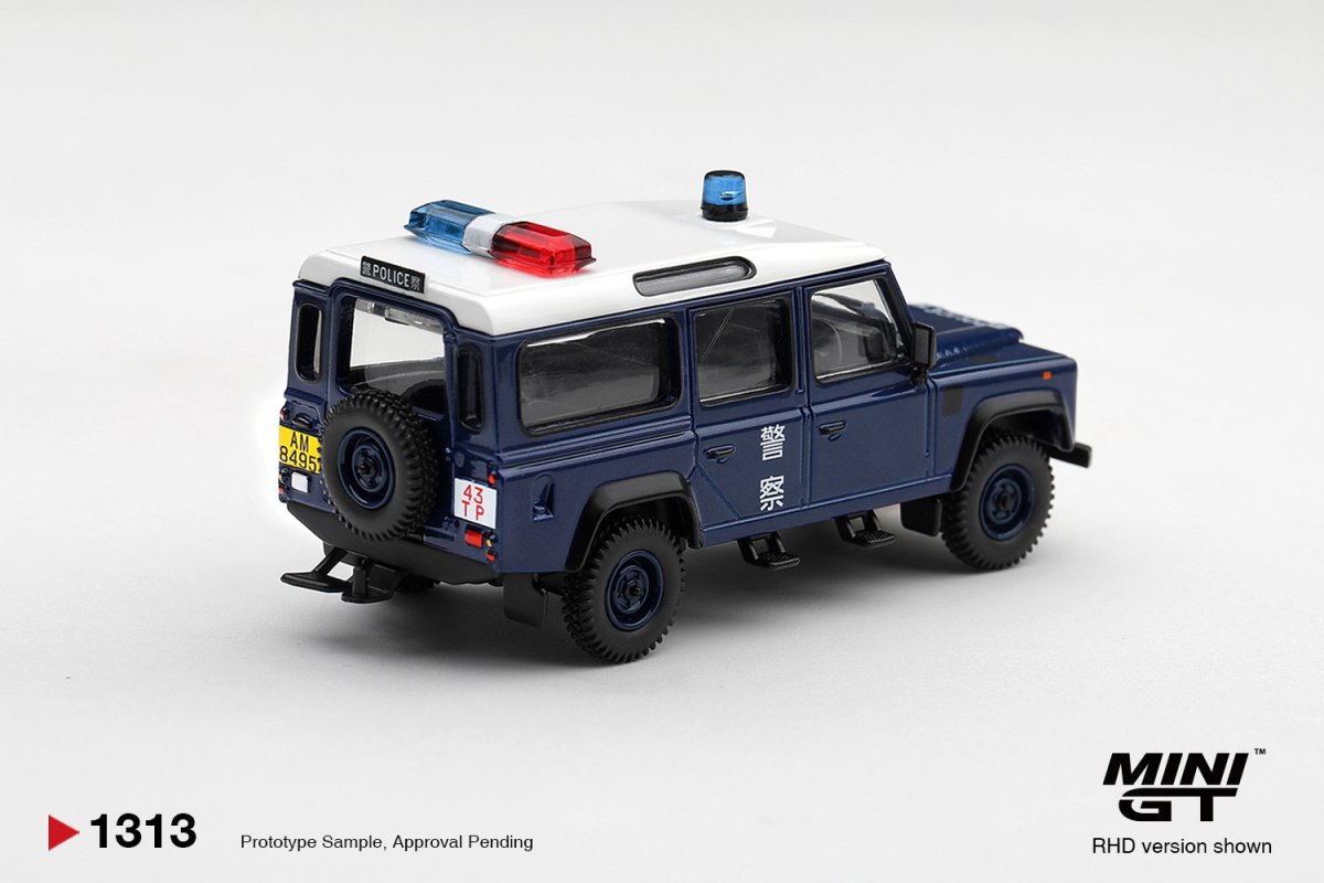 2026 Land Rover Defender 110 Royal HK Police Tai Po District HK Exclusive Blue: Image 2