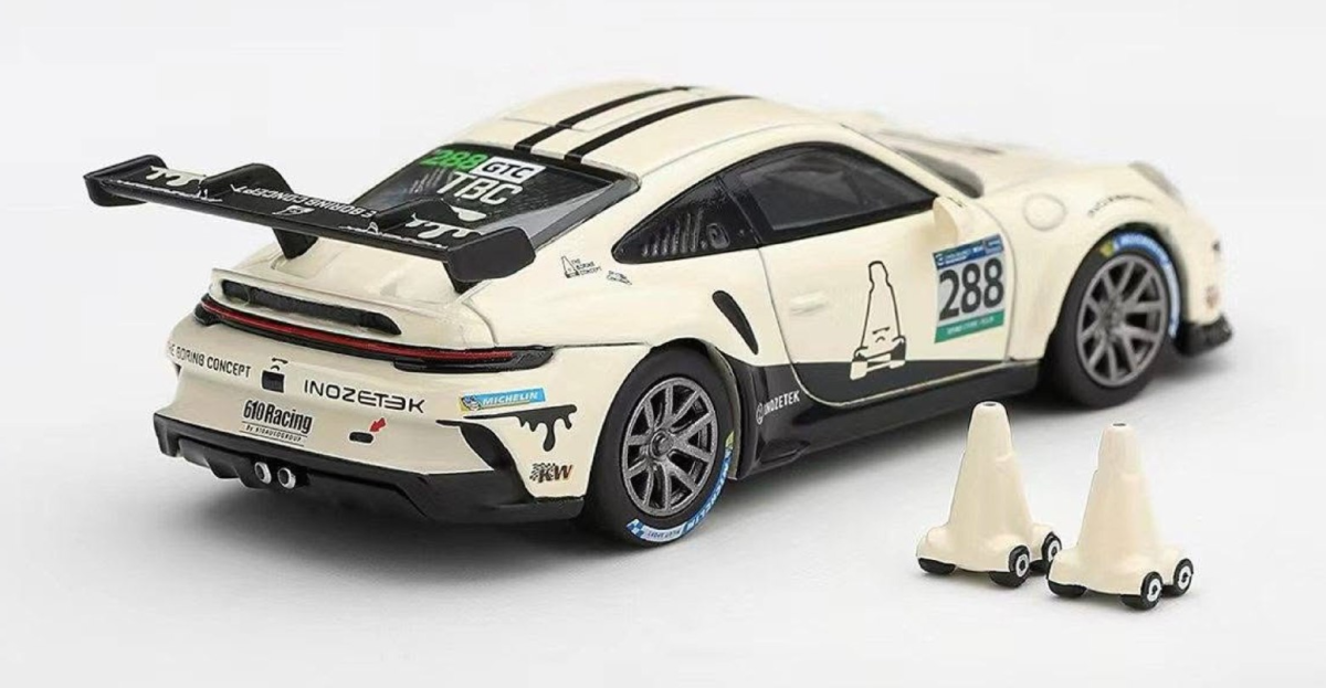 2026 Porsche 911 GT3 Cup #288 610 Racing 2024 The Boring Company Beige: Image 3