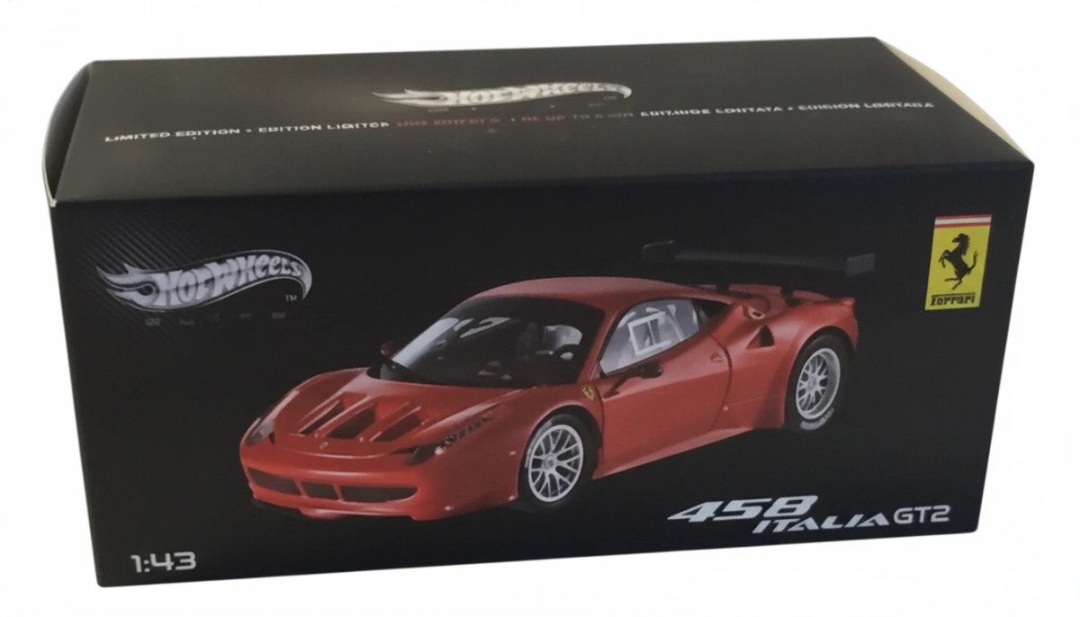 2013 Ferrari 458 Italia GT2 Red: Box: Image 2