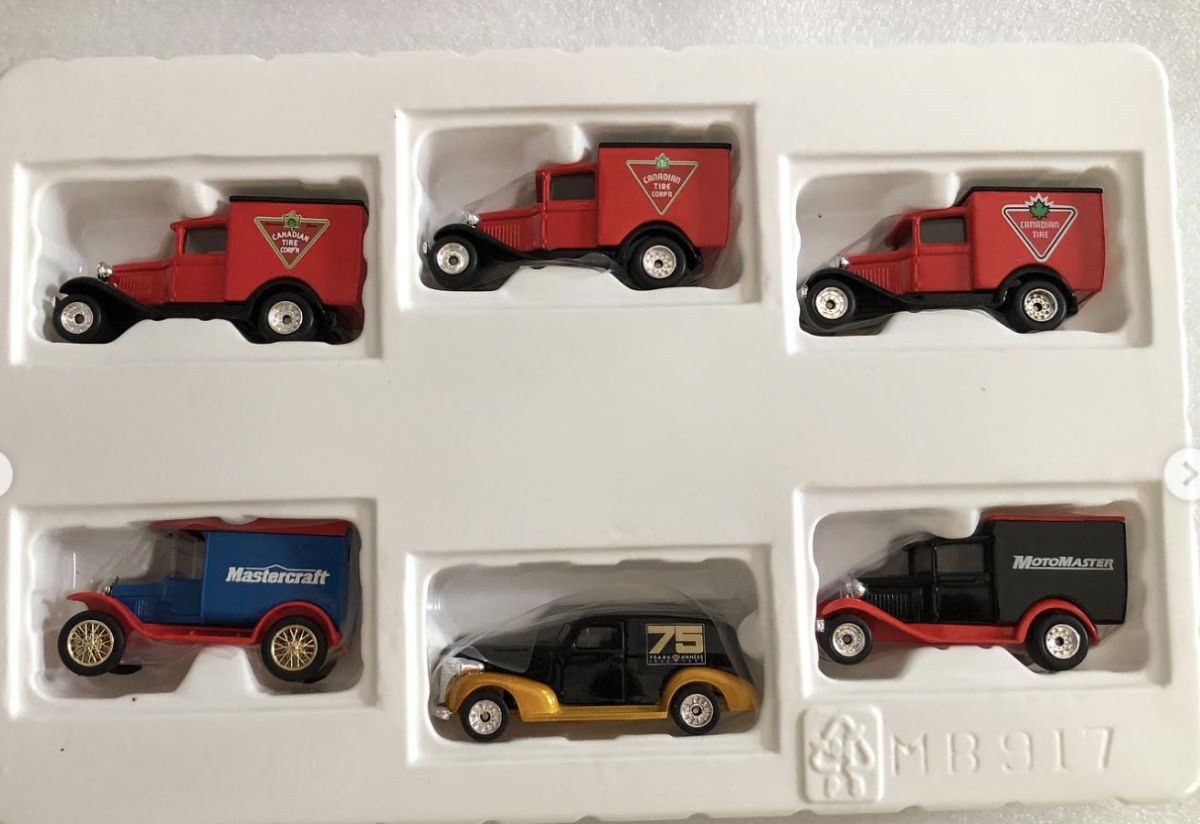 1997 Canadian Tire 75 Years 6 Car-Set Blue: Multipack: Image 4